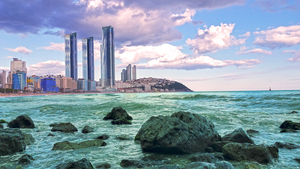 Songdo Beach Busan South Korea