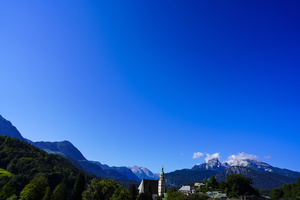With the Coming of the Dawn - Berchtesgaden Germany   Limited Edition Treasures Series by William Robert Stanek