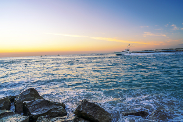 Brilliant at the Dawn   The Sailfish Tournament and Derby Collection Singer Island West Palm Beach Florida Print