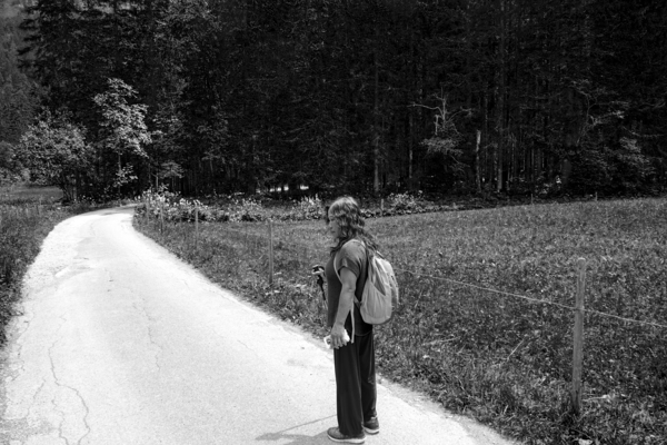 BW On the Trail in Switzerland   William Robert Stanek   Rare Limited Edition