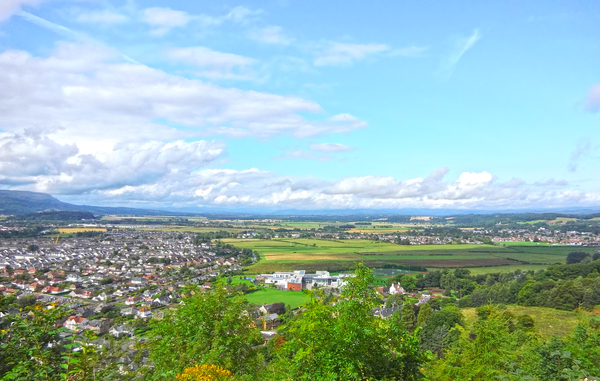 Clear Fall Morning in Stirling United Kingdom