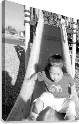 BW   Candid Retrospective 2001   Me First   William Robert Stanek   Rare Limited Edition  Canvas Print
