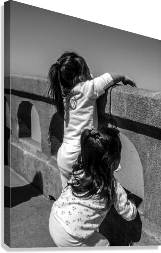 BW   Candid Retrospective 2001   Let Me See Too   HC Stanek   Rare Limited Edition  Canvas Print