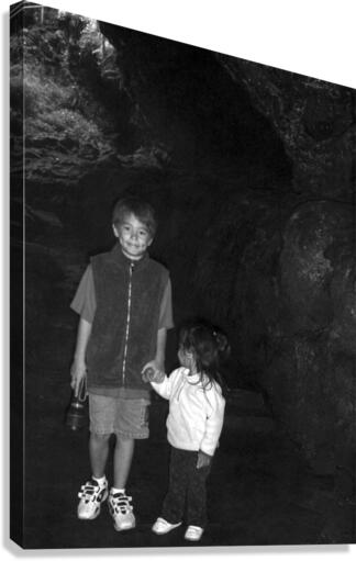 BW   Candid Retrospective 2001   In the Caves   HC Stanek   Rare Limited Edition  Canvas Print
