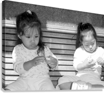 BW   Candid Retrospective 2001   Salt Water Taffy   HC Stanek   Rare Limited Edition  Canvas Print