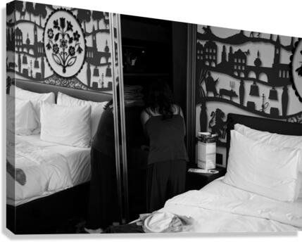 BW On the Road in Switzerland   William Robert Stanek   Rare Limited Edition  Canvas Print