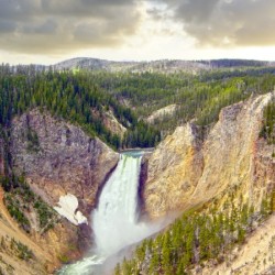 Mighty Yellowstone - Grand Canyon of the Yellowstone River - Yellowstone National Park
