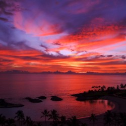 Euphoria Before Bliss - 2013 ARTWORK OF THE YEAR WINNER - Pink and Orange Kissed Skies over Hawaii at Sunset