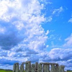 Stonehenge Prehistoric Monument on Salisbury Plain in Wiltshire England