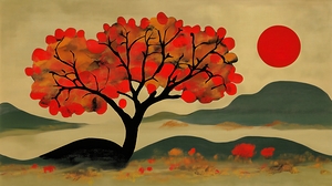 Lone Tree of Nagano