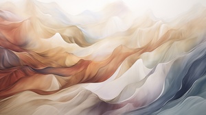 Abstract Geologic Flow
