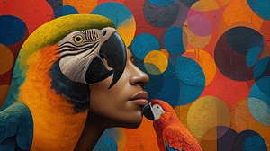 Parrot and Man