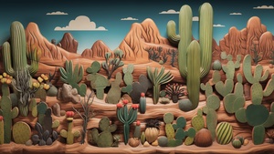 Wooden Desert