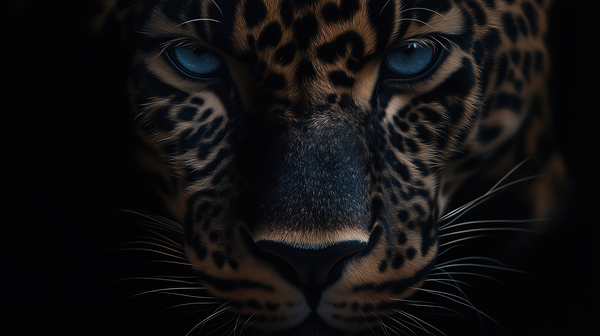 Leopard in View x Print