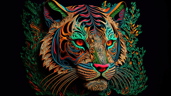 Tiger Patterns Print