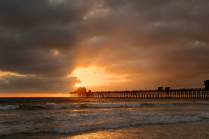 2021 ca oceanside pier sunset 2A2B4341