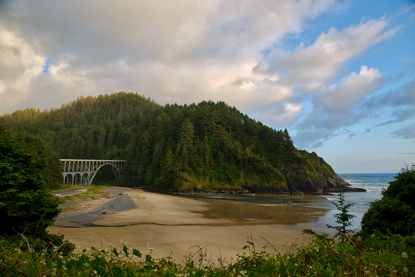 Haceta Beach Overlook Print