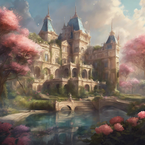 Palace of happiness Print