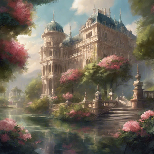 Palace of happiness Print