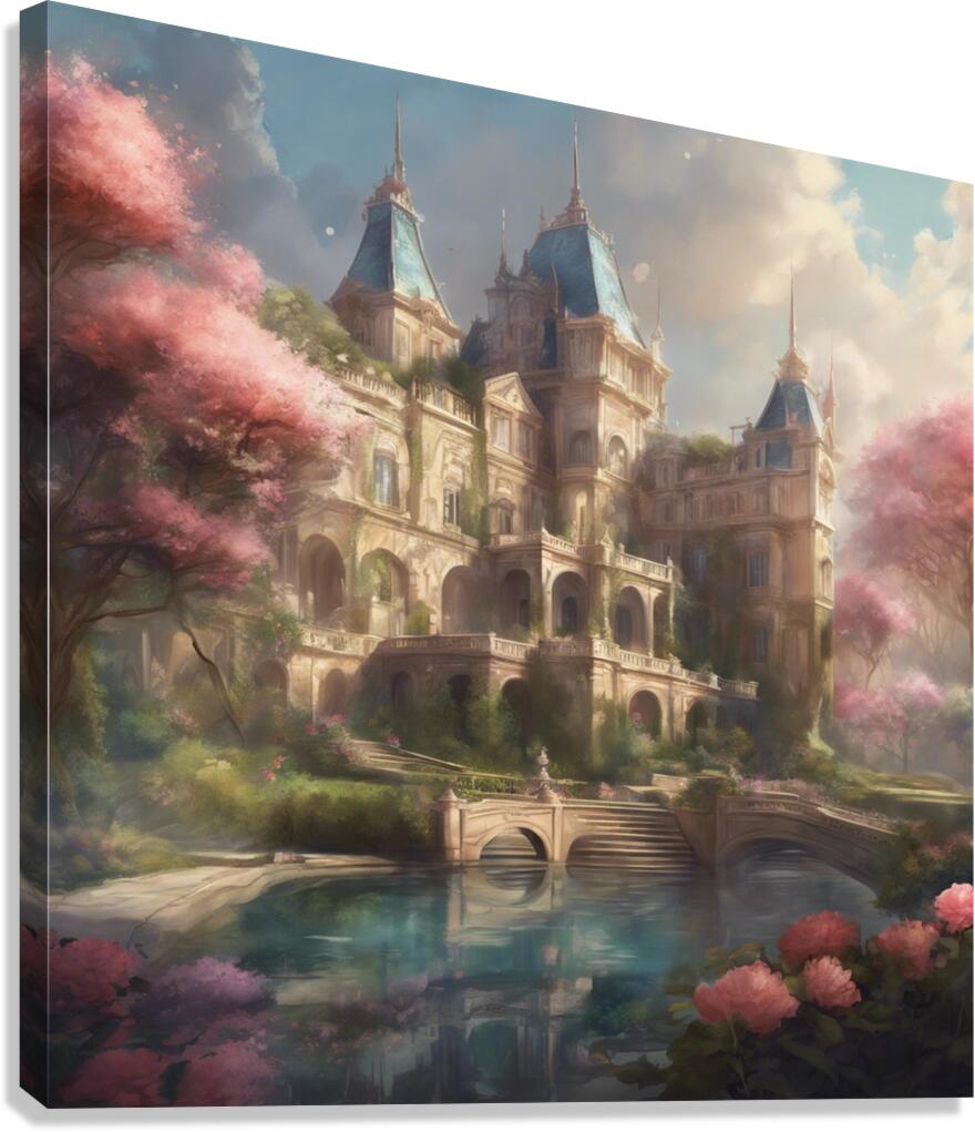 Palace of happiness Canvas Print