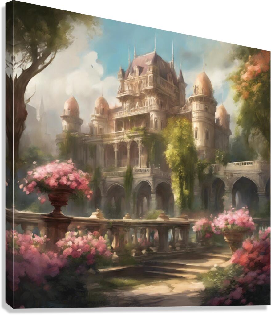 Palace of creativity Canvas Print