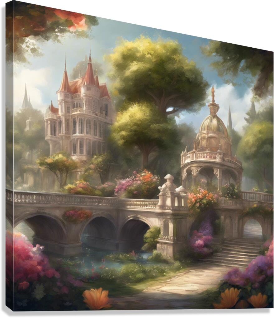 Palace trip Canvas Print