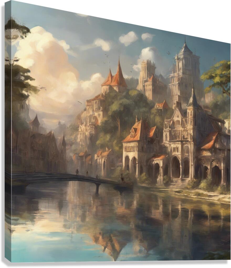 Sea Palace Canvas Print