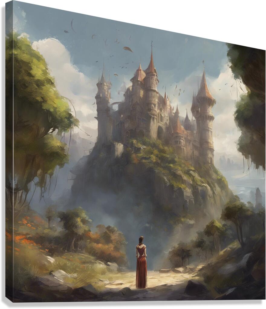 Palace Mountain Canvas Print
