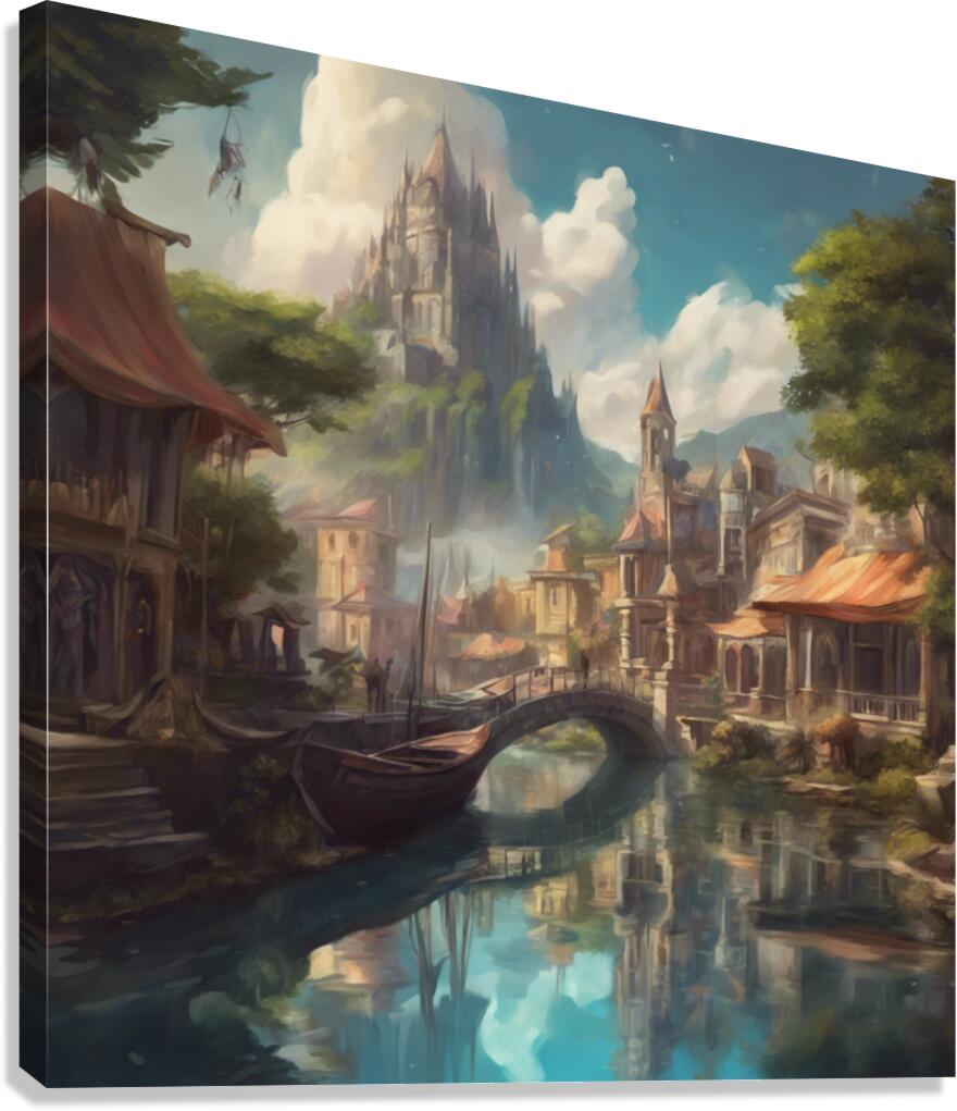 beauty City Canvas Print