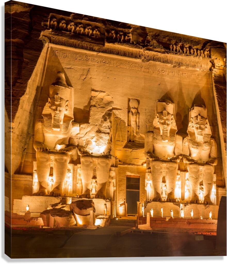 Karnak Temple Canvas Print