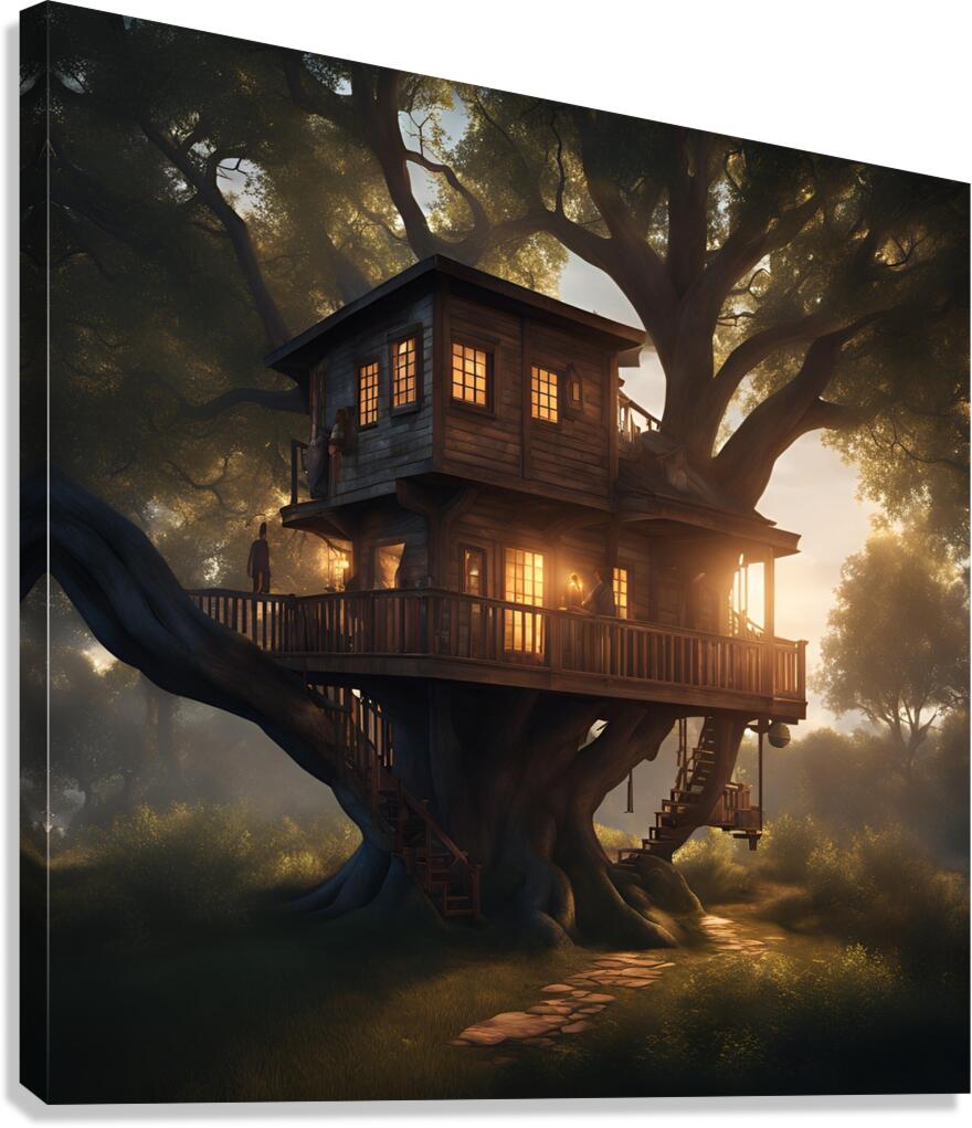 beautiful island Canvas Print