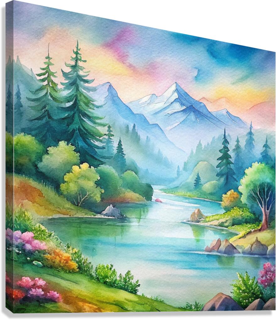 scenic nature Canvas Print