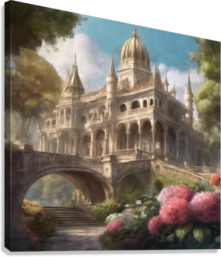 Friends Palace Canvas Print