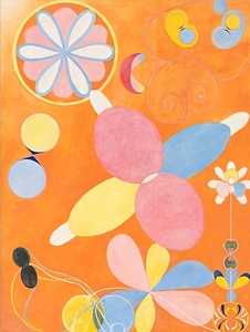 Hilma af Klint - The Ten Largest No. 04 Youth Group IV