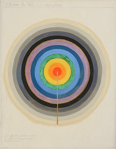 Hilma af Klint - Series VIII. Picture of the Starting Point. March 1920