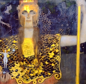 Gustav Klimt - Pallas Athena . 1898