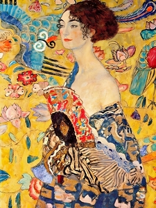 Gustav Klimt - The Lady with a Fan