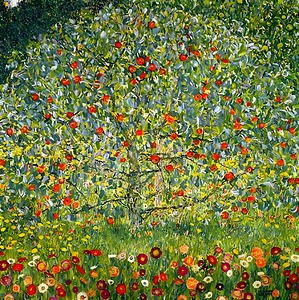  Gustav Klimt - Apple tree I . 1912