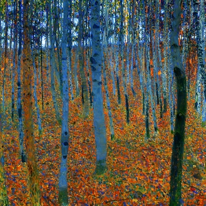 Gustav Klimt - Beech Grove I 