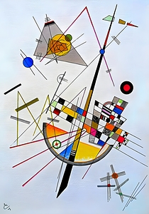 Wassily Kandinsky - Delicate Tension 1923 
