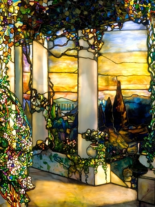 Louis Comfort Tiffany - Howell Hinds House Window