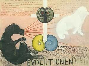 Hilma Af Klint - Evolution No. 05 Group VI - High Resolution