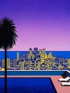 Hiroshi Nagai - City Pop At Night Swimming Pool