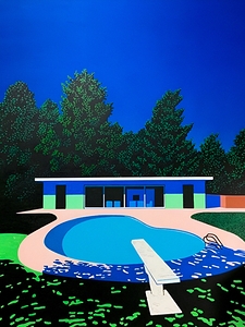 Hiroshi Nagai - Swimming Pool City Pop At Night