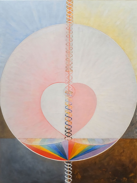 Hilma af klint - Group IXUW No. 25 The Dove No. 1 1915 Print