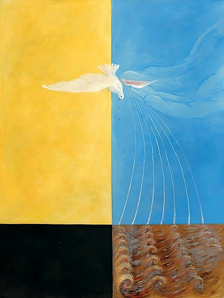 Hilma Af Klint - The Dove No. 04 Group IX-UW No. 28 Print