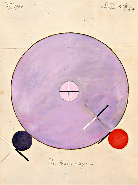 Hilma Af Klint - No. 3d The Teachings of Buddhism 1920 Print