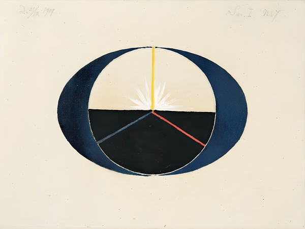 Hilma Af Klint - Serie I No. 7  1919 Print