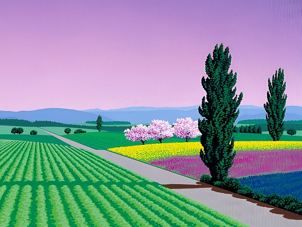 Hiroshi nagai - The Heavenly Landscape Print