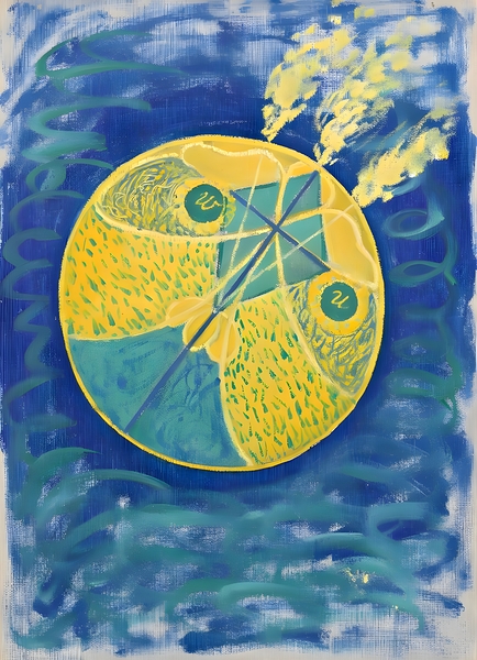 Hilma af Klint - Primordial Chaos No. 7 Group I 1906-1907 Print